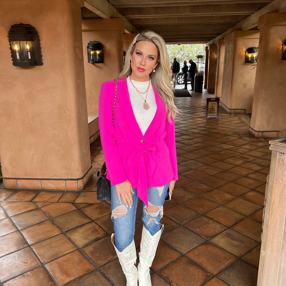 RACHEL Rachel Roy Pink Blazer